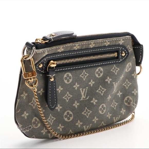 Louis Vuitton Vintage Monogram Idylle Encre Canvas Mini Pouchette - Picture 2 of 9